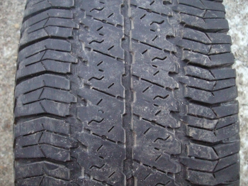 255/75/17 113S Goodyear Wrangler SR-A, použitá letní sada
