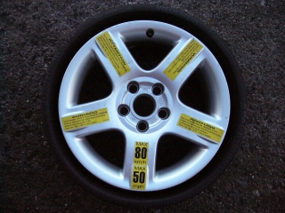 dojezdové kolo Audi 16