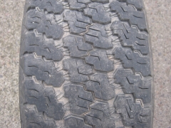 245/75/17 110T Goodyear Wrangler M+S, použitý celoroční pár