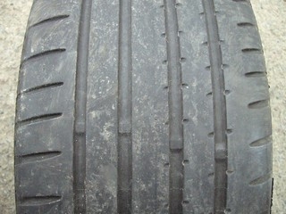 245/45/17 95W Continental Sport Contact 2, použitá letní sada