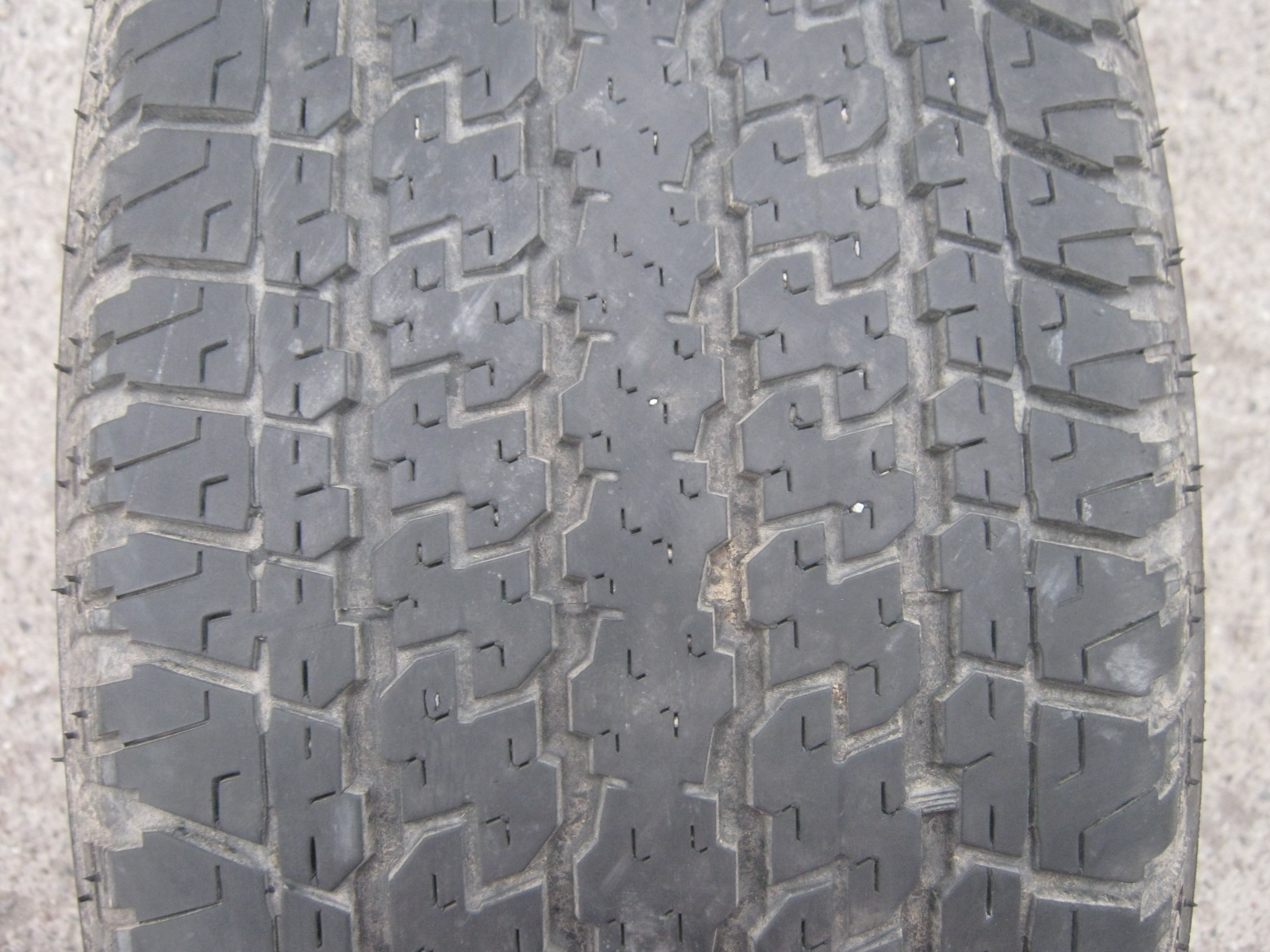 265/60/18 110H Bridgestone Dueler H/T 840, použitá letní sada