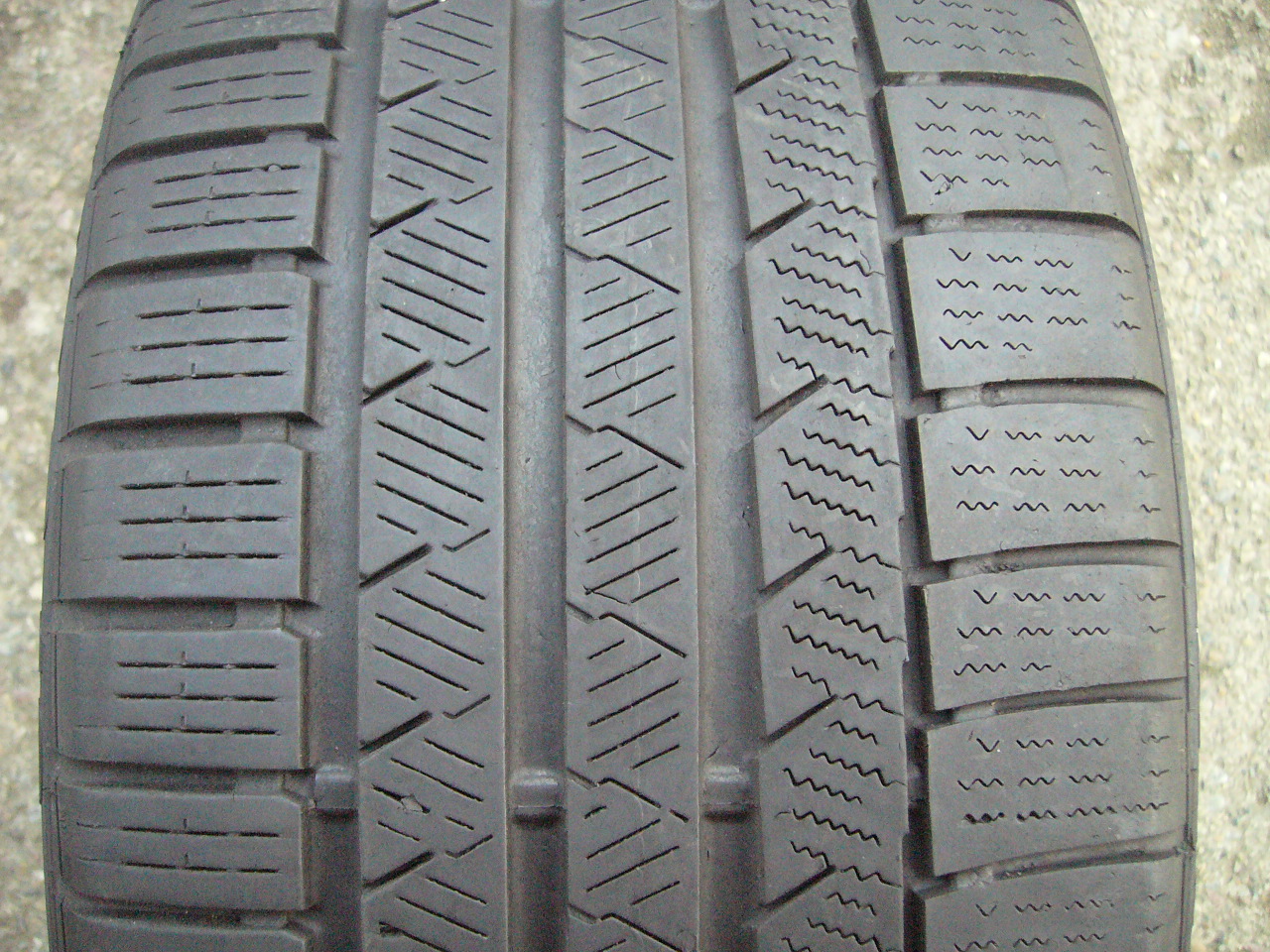 265/40/18  101V  Continental CWC TS810, použitá zimní sada