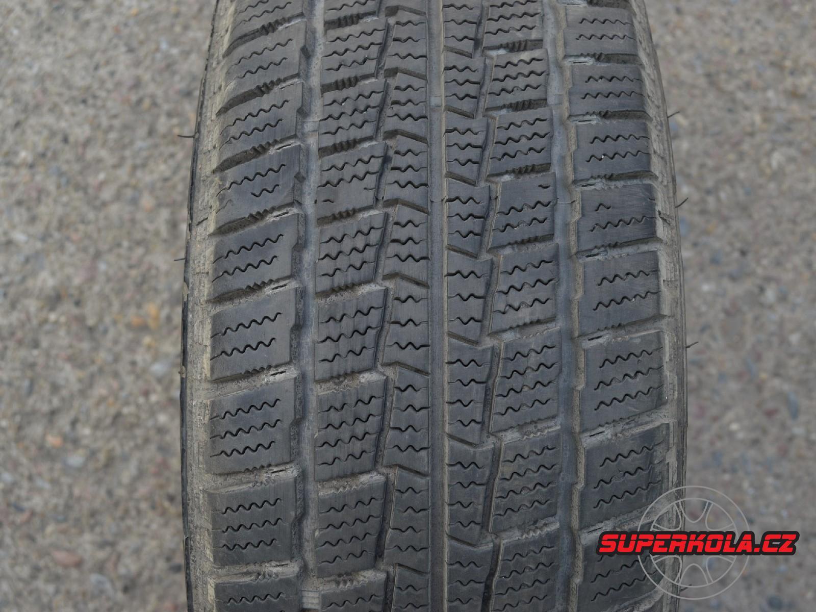 195/65/16C  104/102T  Hankook  Winter RW06, použitý zimní kus