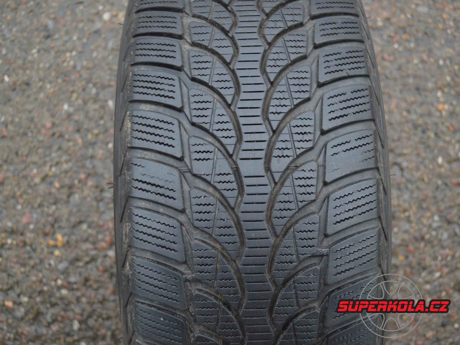 225/55/17 97H Bridgestone Blizzak LM-32 RFT, použitá zimní sada