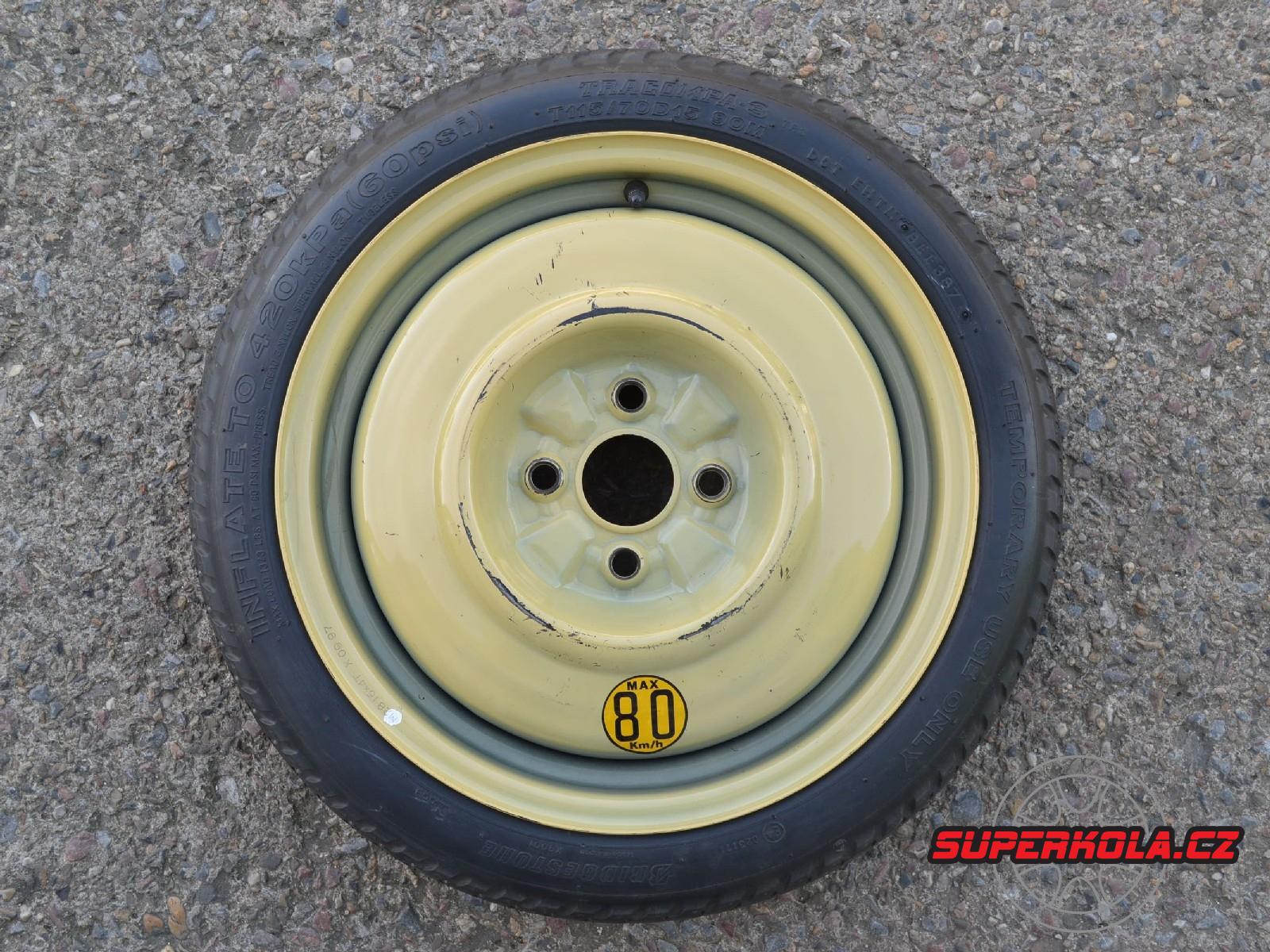 dojezdové kolo Toyota 15