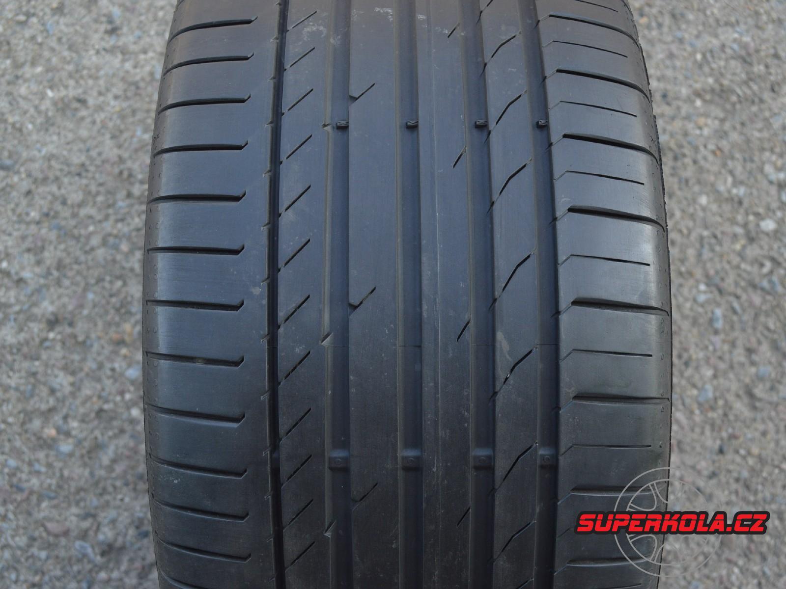 285/45/19 111W XL Continental ContiSportContact 5 RFT, použitý letní kus