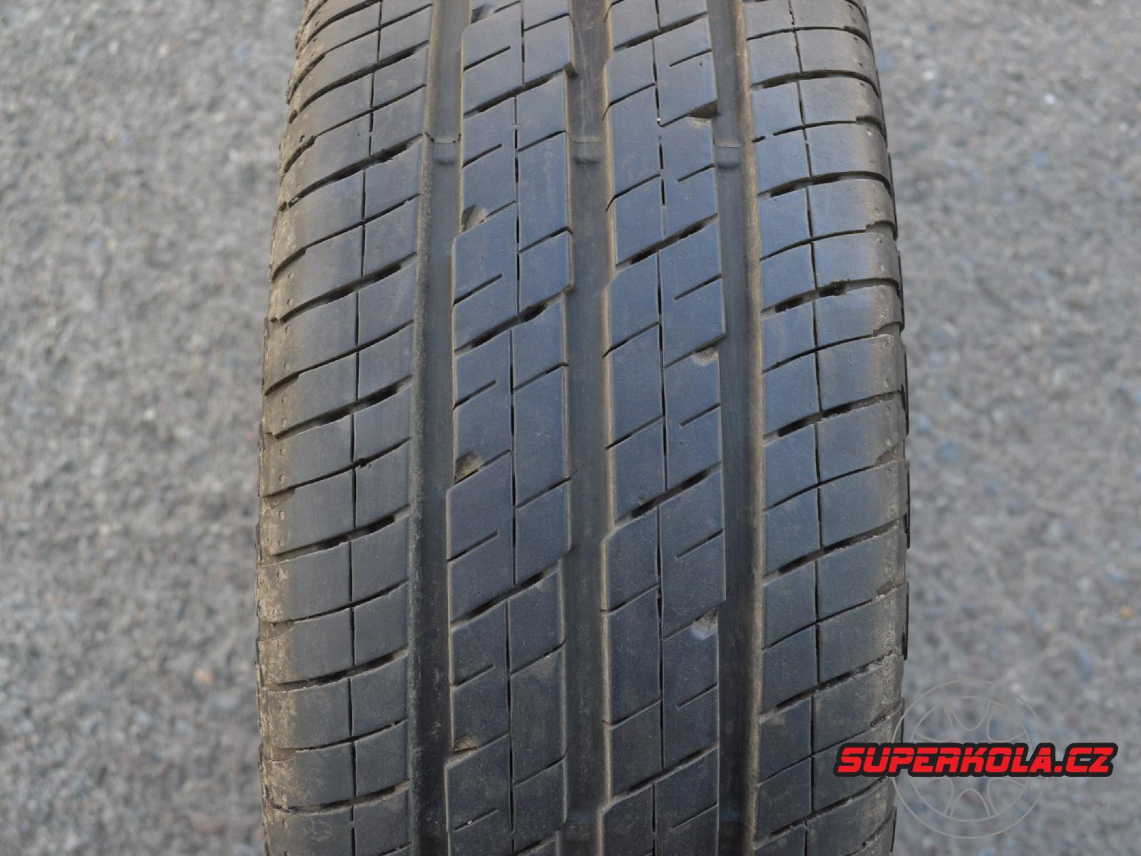 225/75/16C 118/116R Continental Vanco 2, použitá letní sada