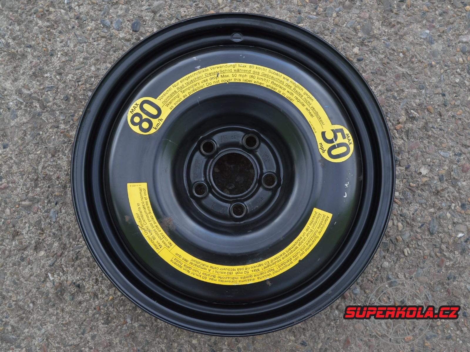 plechový disk Volkswagen 16