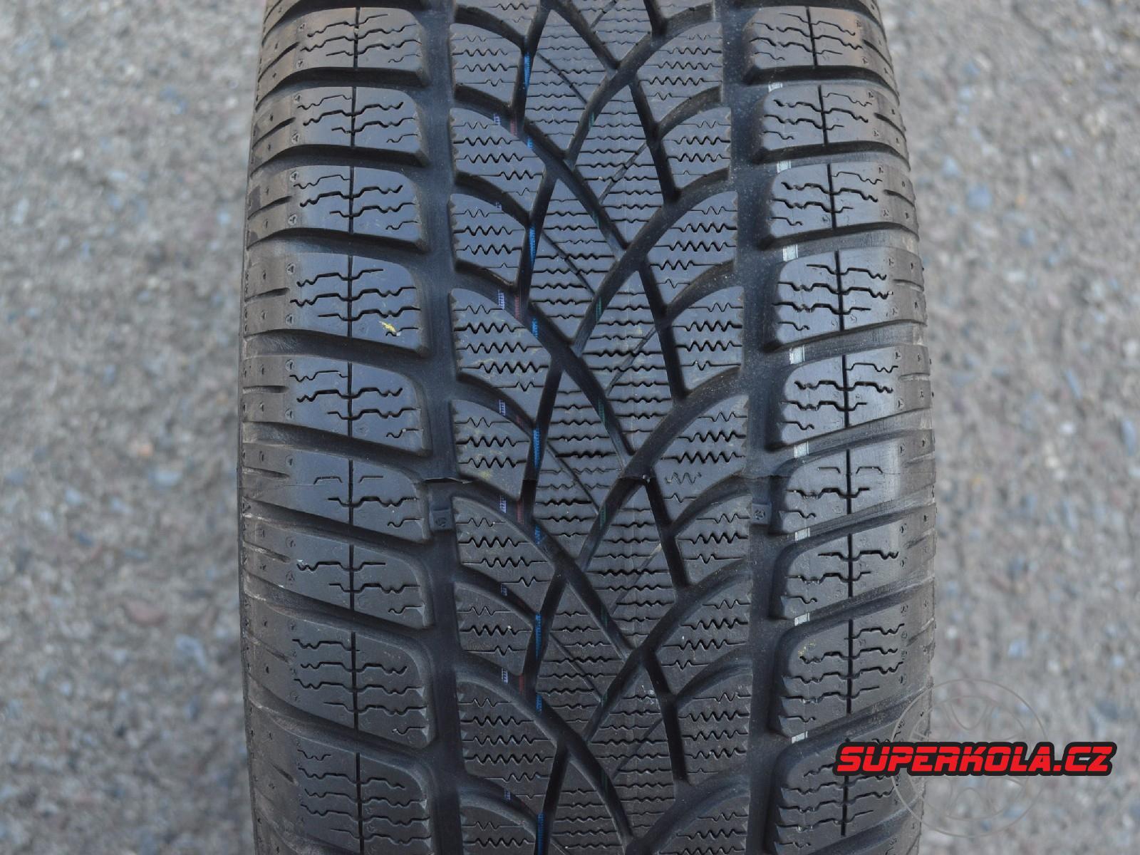 225/60/16  98H  Dunlop SP Winter Sport 3D, použitý zimní kus
