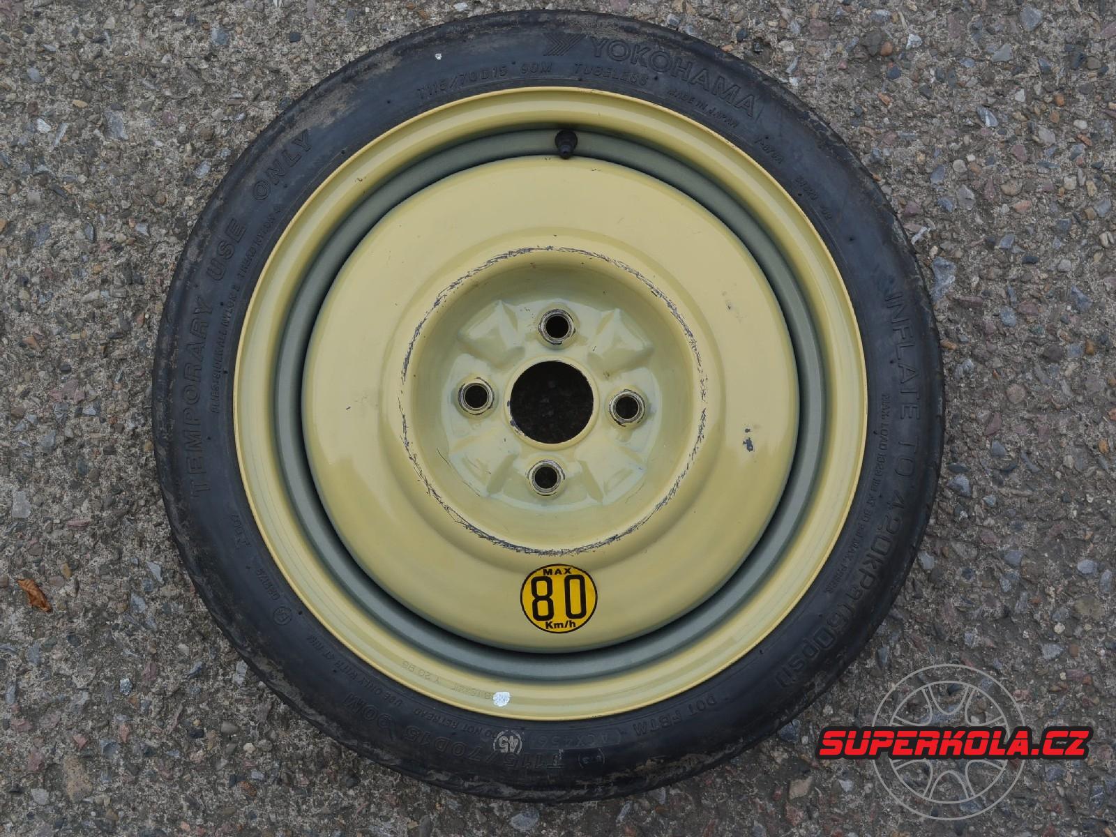 dojezdové kolo Toyota 15
