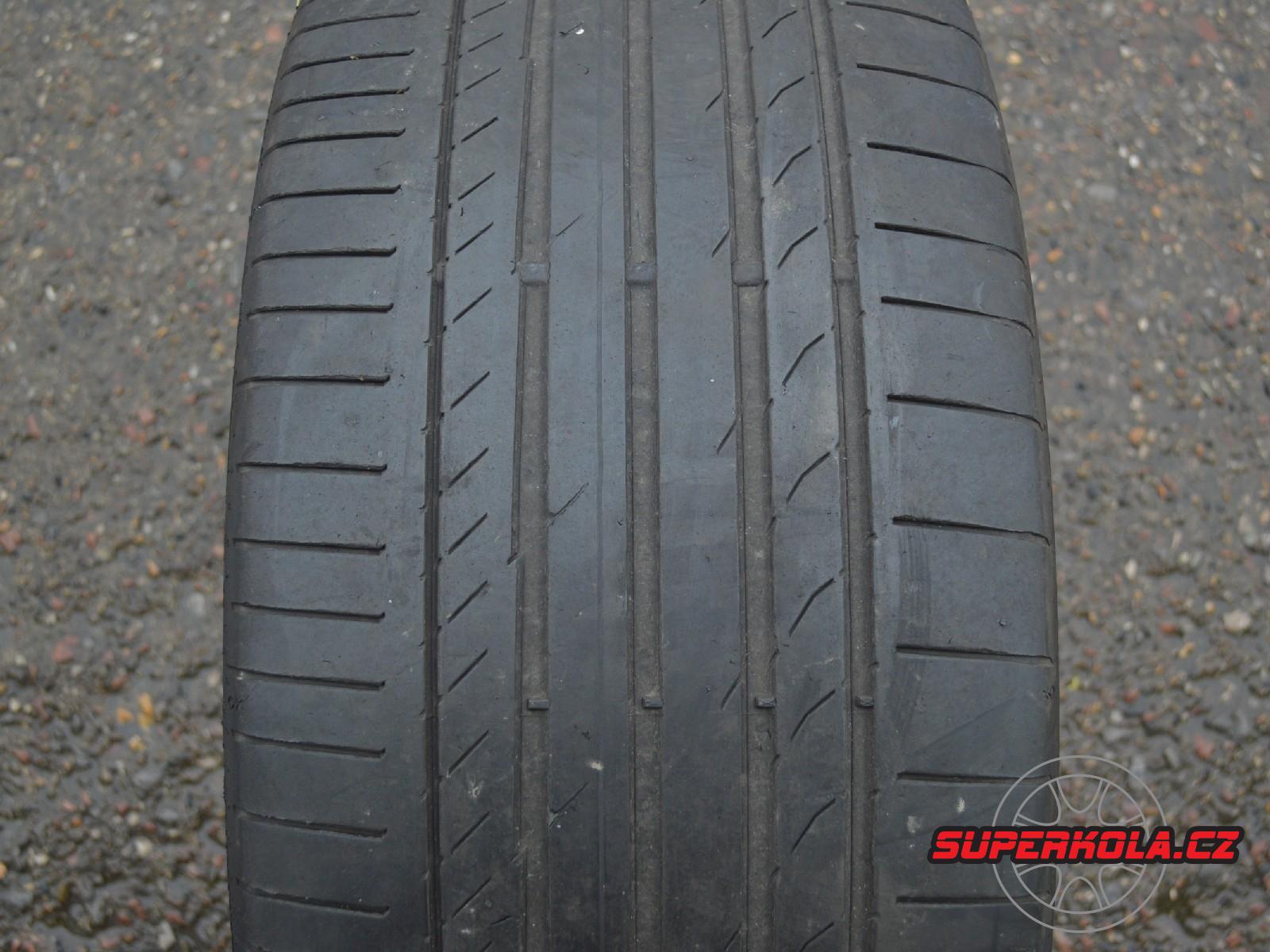 295/40/21 111Y XL Continental ContiSportContact 5 MO, použitá letní sada