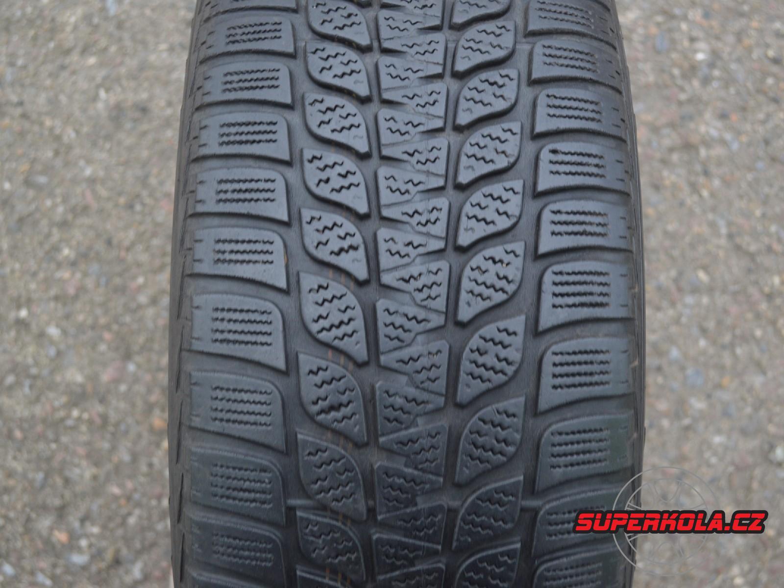 225/60/16 98H Bridgestone Blizzak LM-25, použitý zimní kus