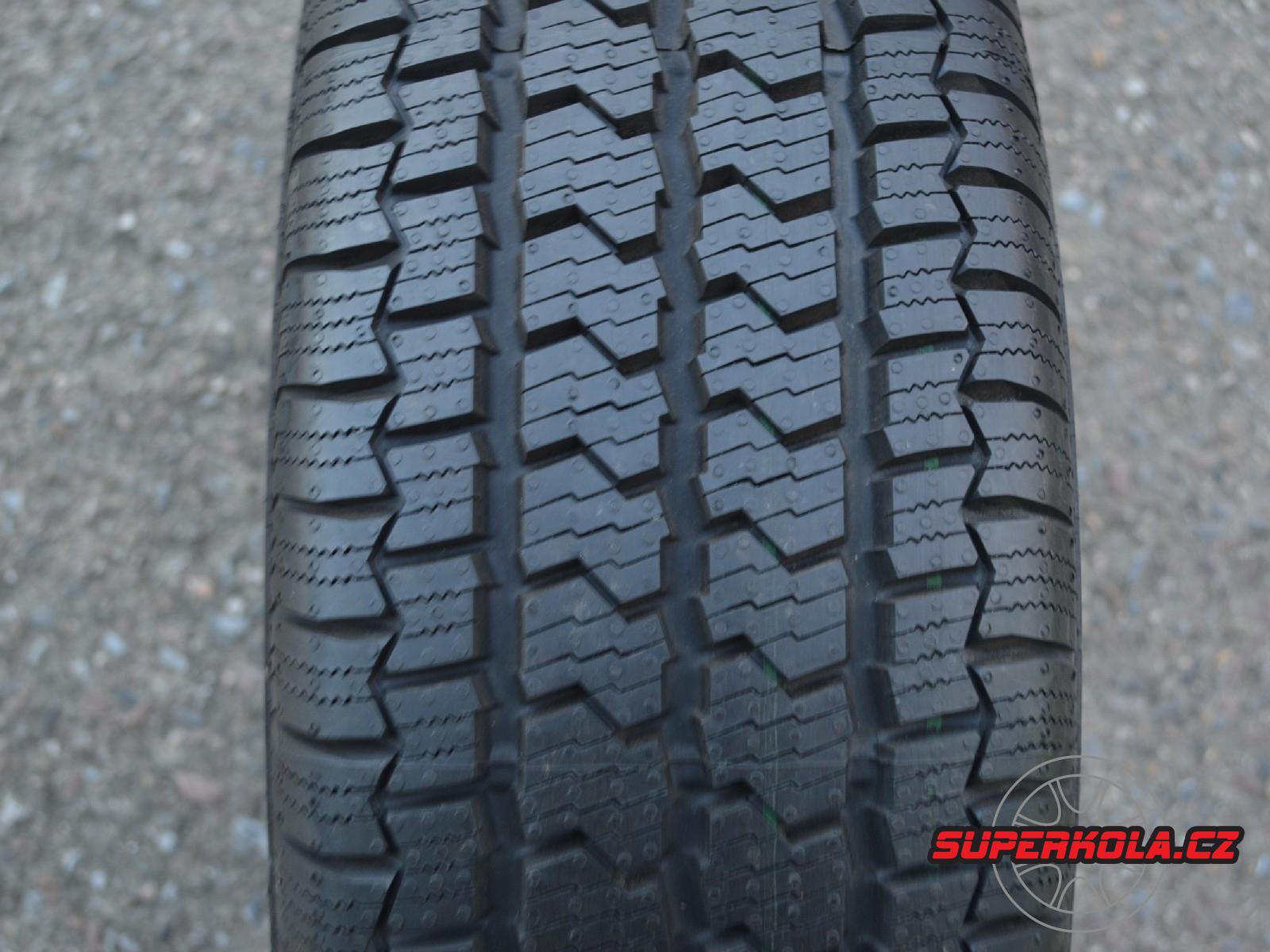 225/65/16C  112/110R  Continental VancoFourSeason 2, použitý celoroční kus