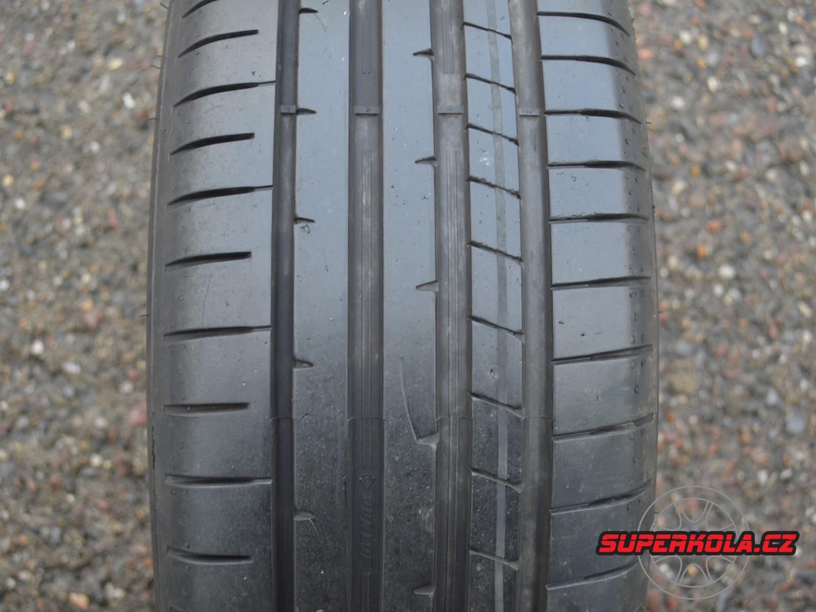 205/45/17 88Y XL Dunlop Sport Maxx RT2, použitá letní sada