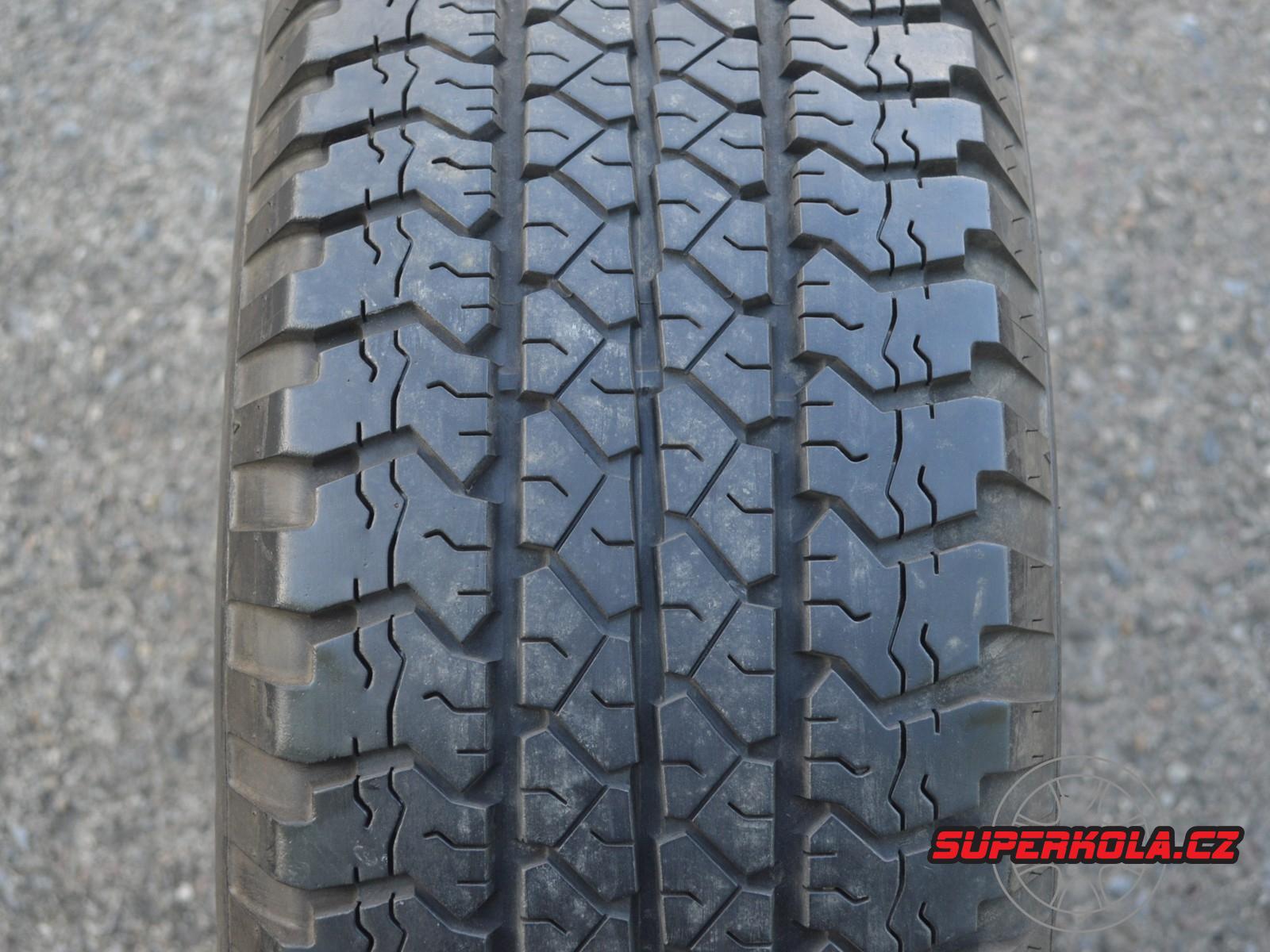 265/75/16 114H Goodyear Wrangler RT/S, použitá celoroční sada