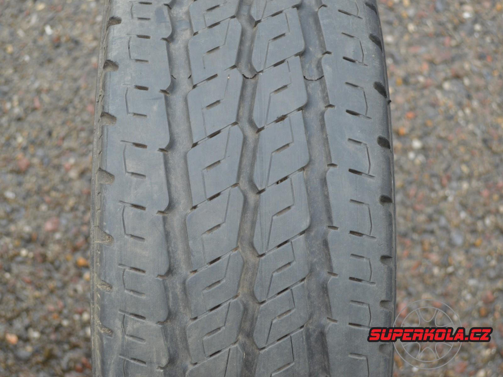 205/65/16C  107/105T  Continental Vanco 8, použitý letní kus