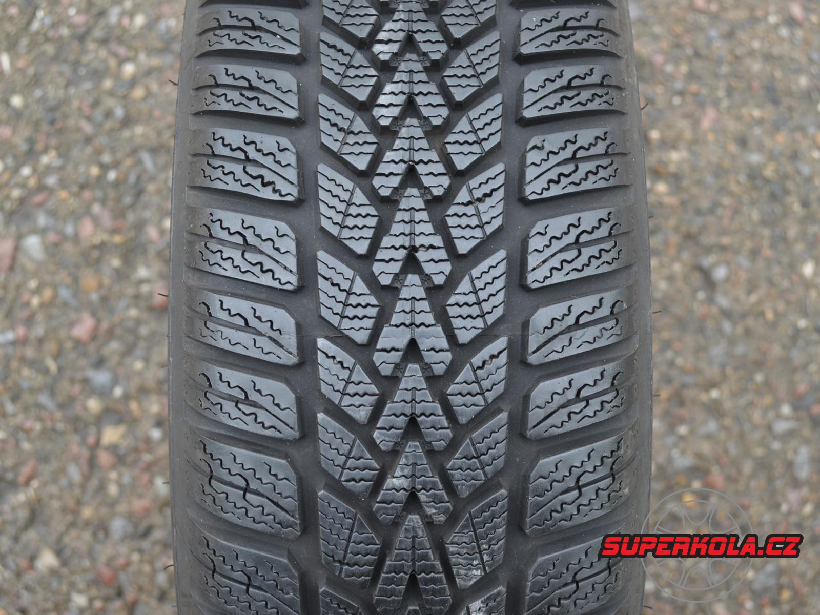 185/55/15  82T  Dunlop Winter Response 2, použitý zimní kus