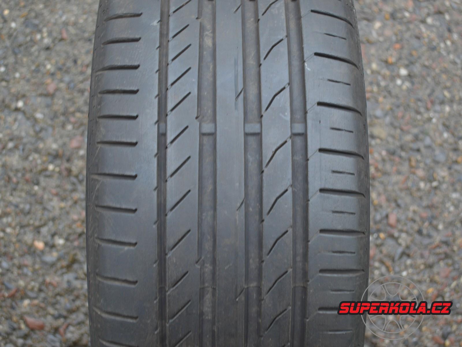 225/40/18 92W XL Continental ContiSportContact 5 RFT MOE, použitý letní kus