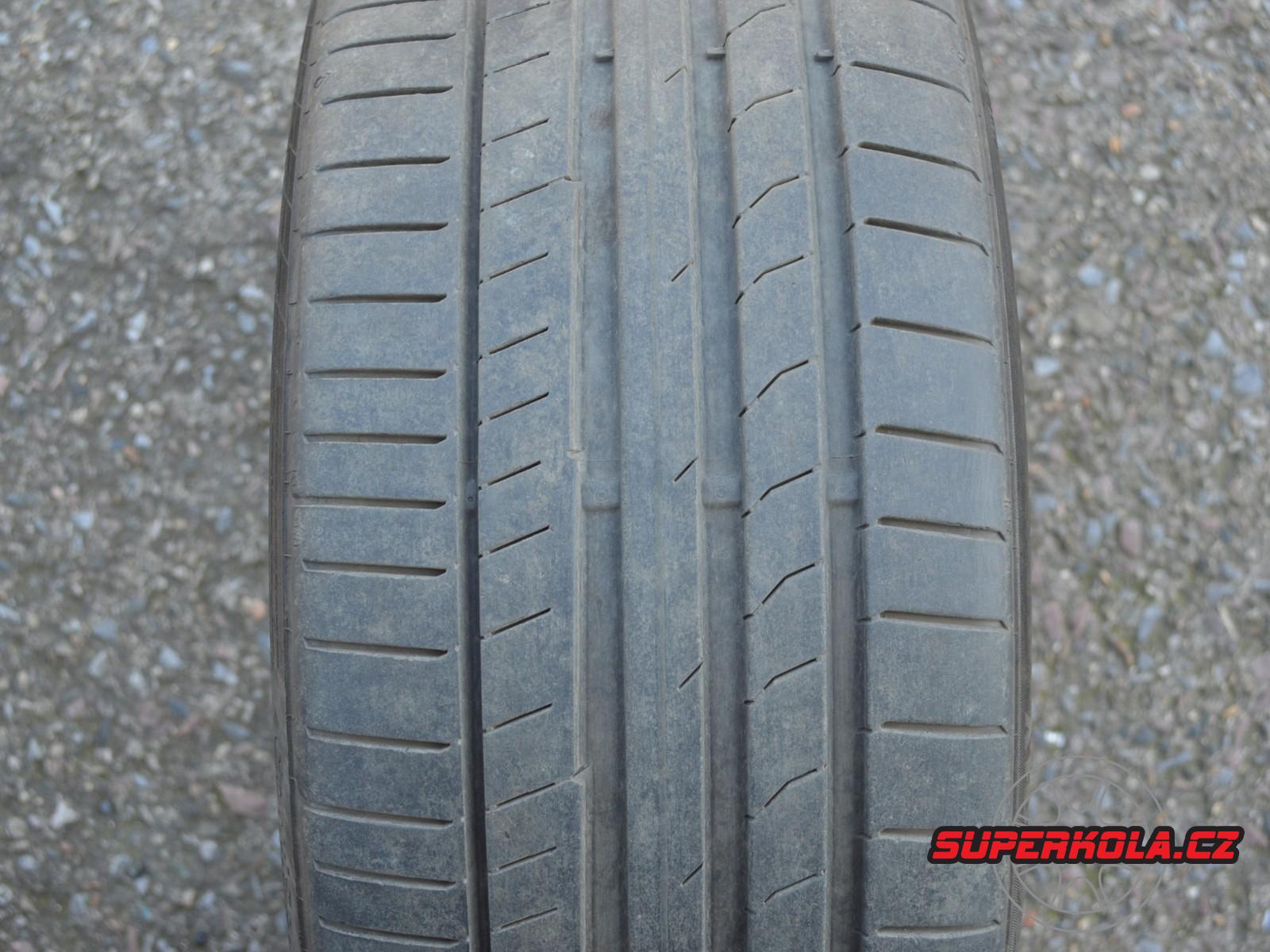235/35/19 91Y XL Continental ContiSportContact 5P AO, použitý letní kus