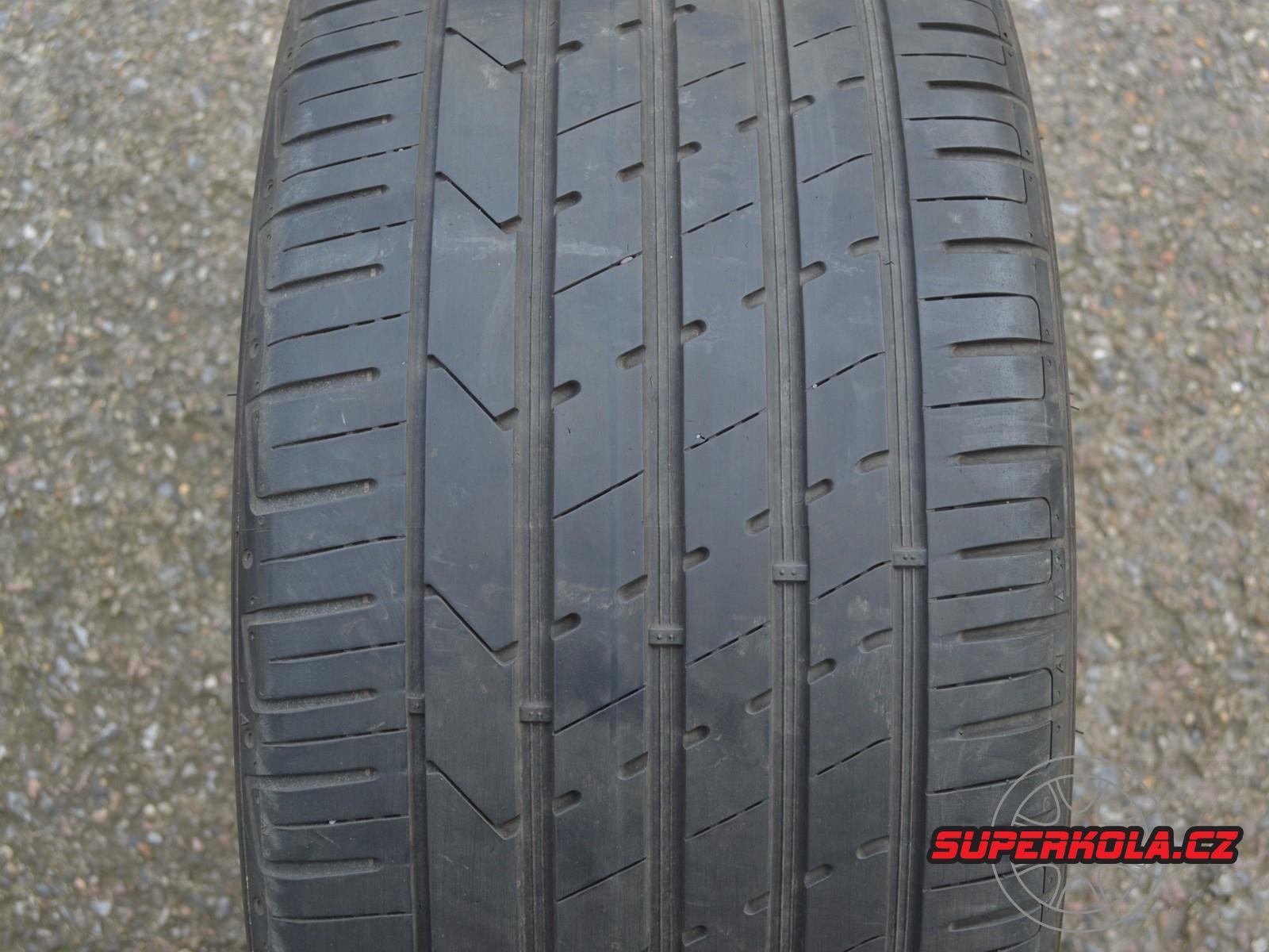 285/35/22 106Y XL Hankook K117A Ventus S1 Evo2 SUV, použitá letní sada
