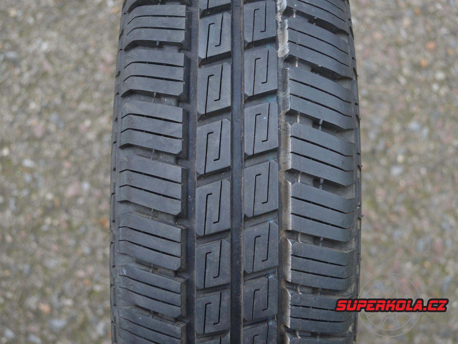 165/80/13  83T  MRF ZVTS, použitý letní kus