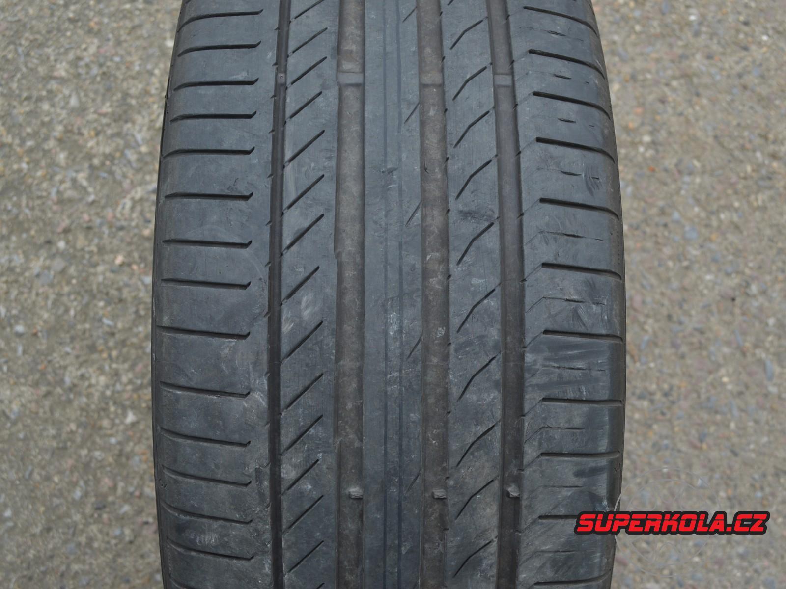 275/45/21 107V  Continental ContiSportConact 5 MO, použitý letní pár