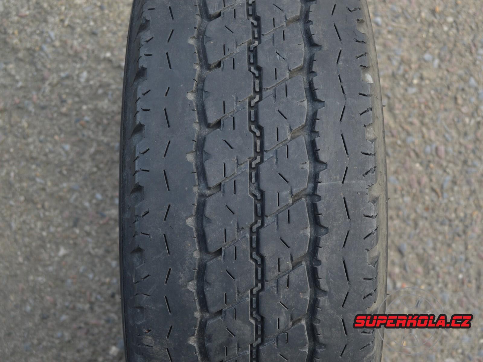 215/65/16C  109/107R  Bridgestone Duravis R630, použitý letní pár