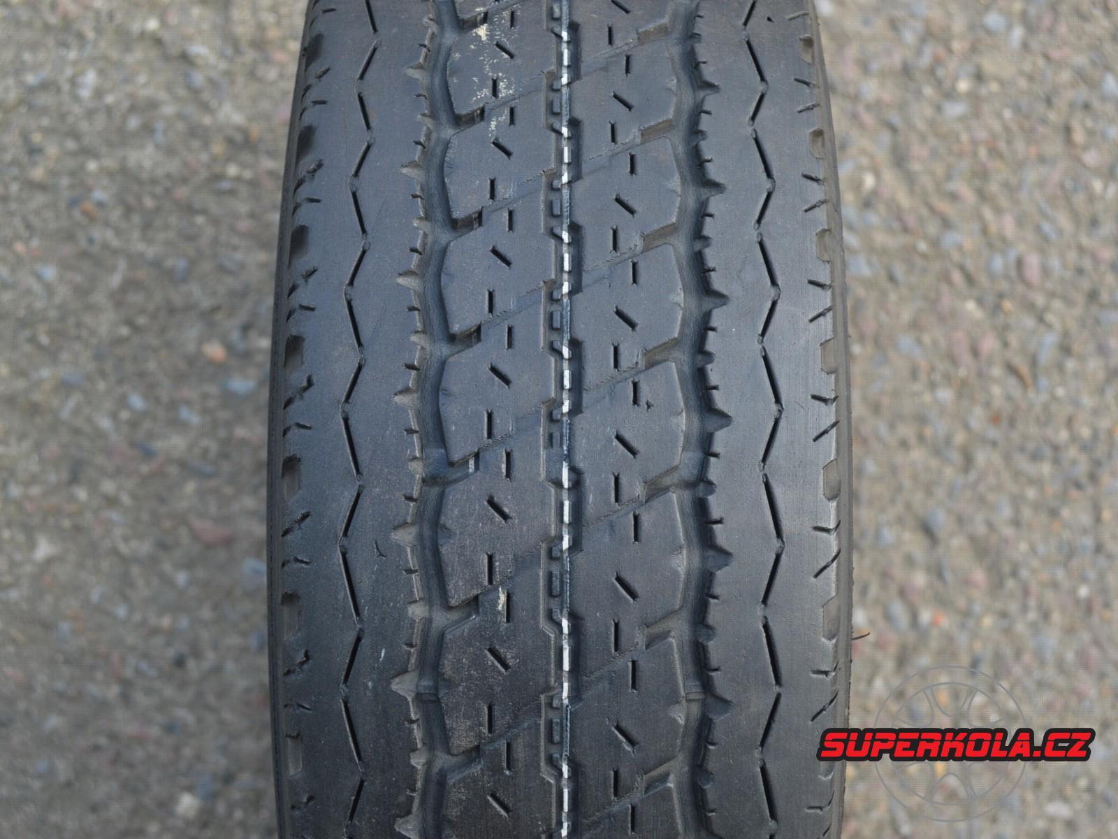 175/75/14C  99/98T  Bridgestone Duravis R630, použitá letní sada
