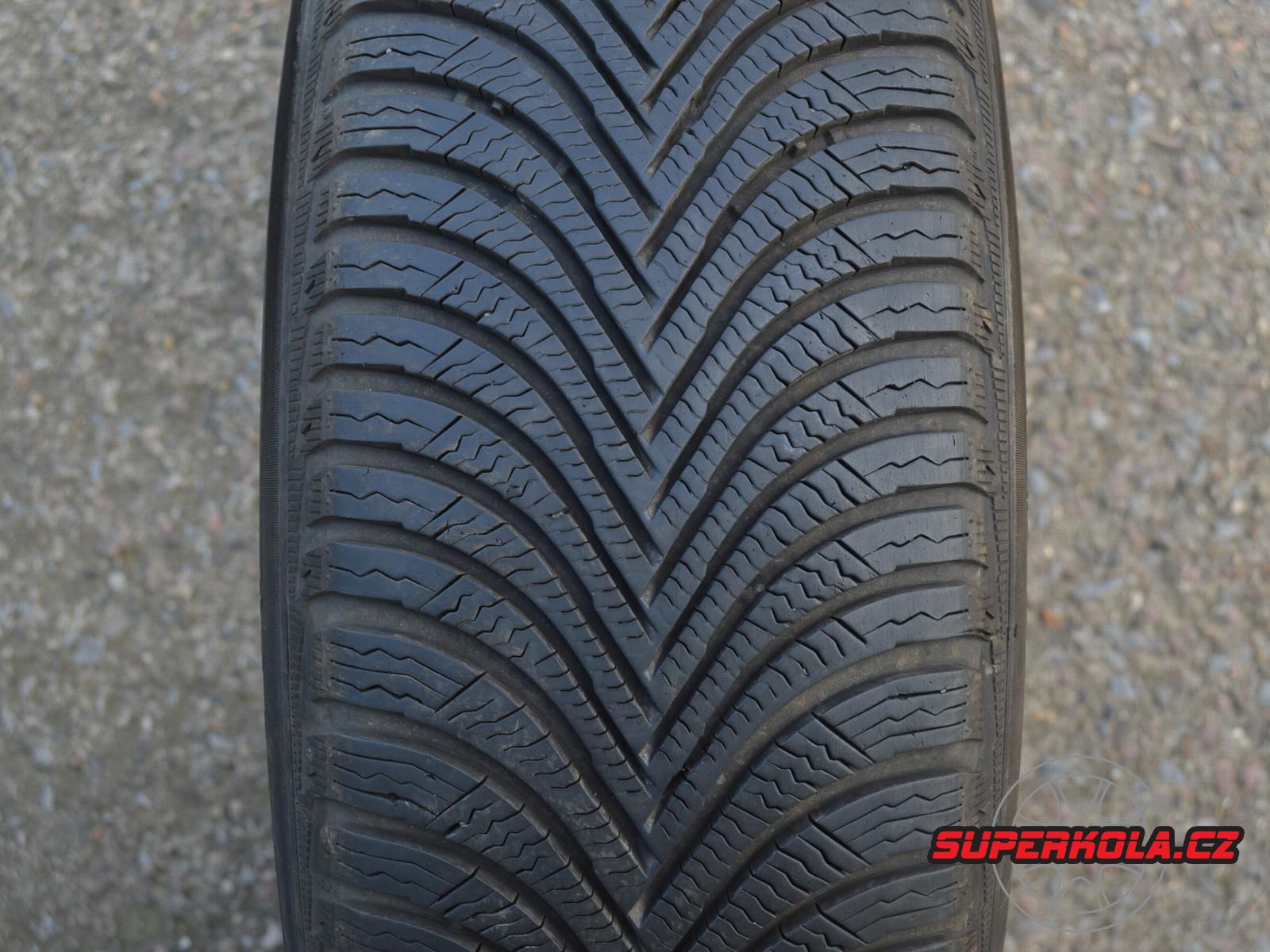 215/65/17 99H Michelin Alpin 5, použitá zimní sada