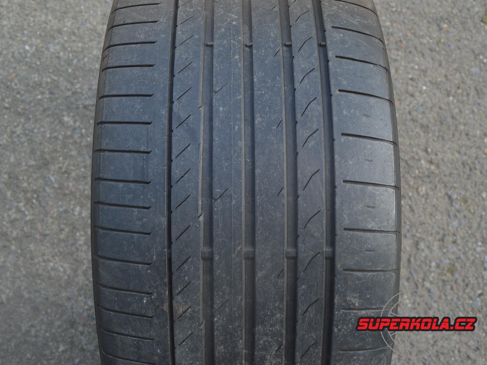 295/40/21  111Y  XL  Continental ContiSportContact 5 MO, použitá letní sada