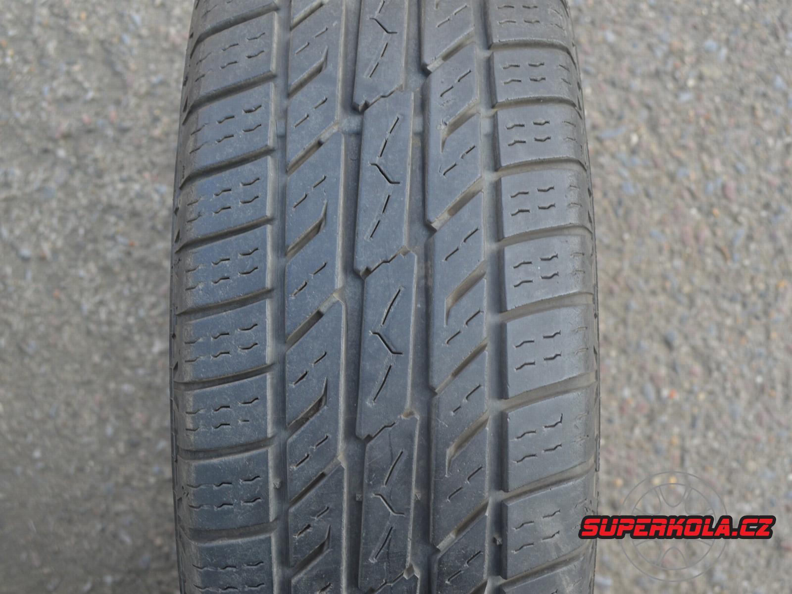 205/80/16 104T XL Barum Bravuris 4x4, použitá letní sada