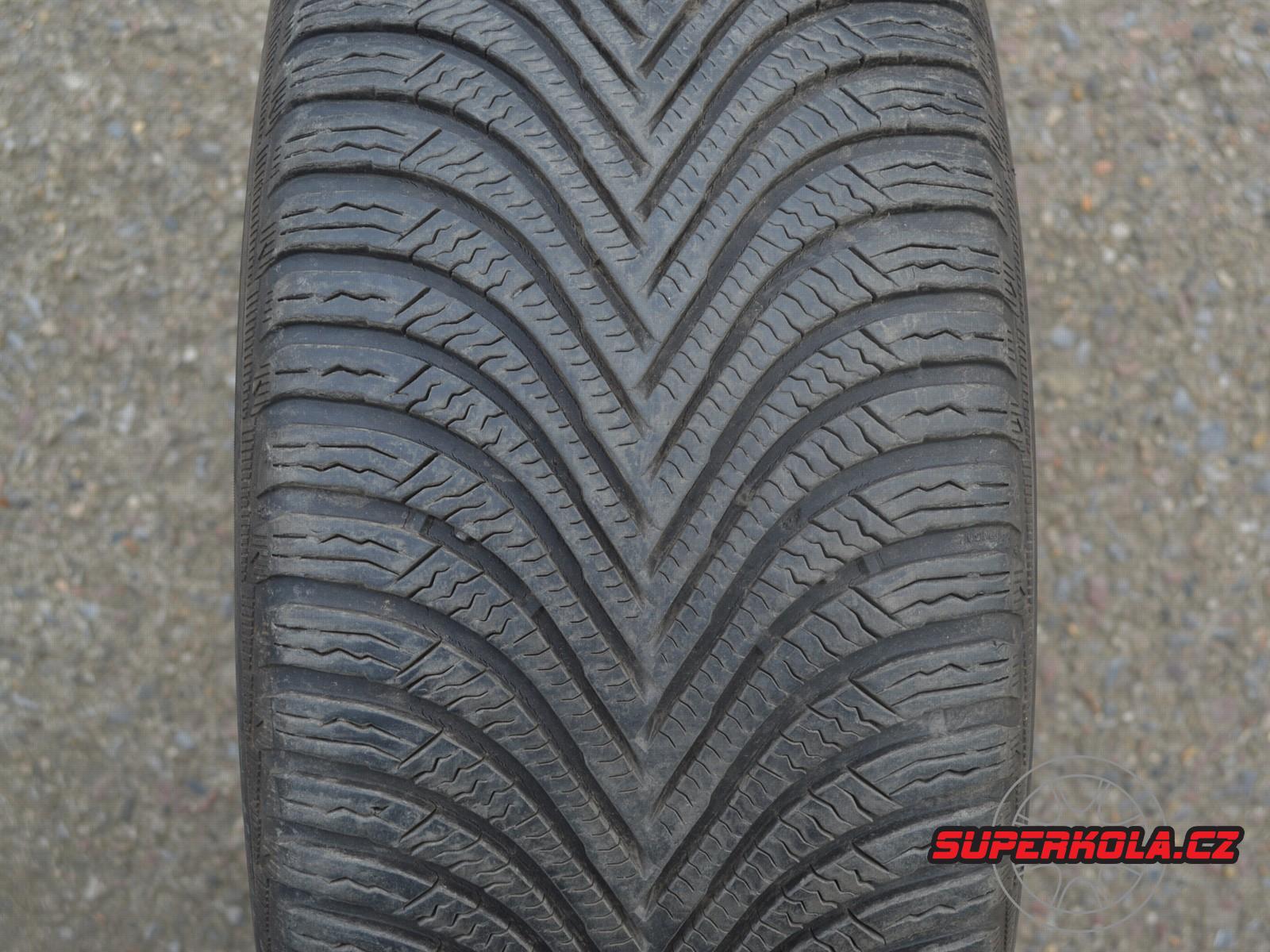 215/55/17 98V XL Michelin Alpin 5, použitá zimní sada