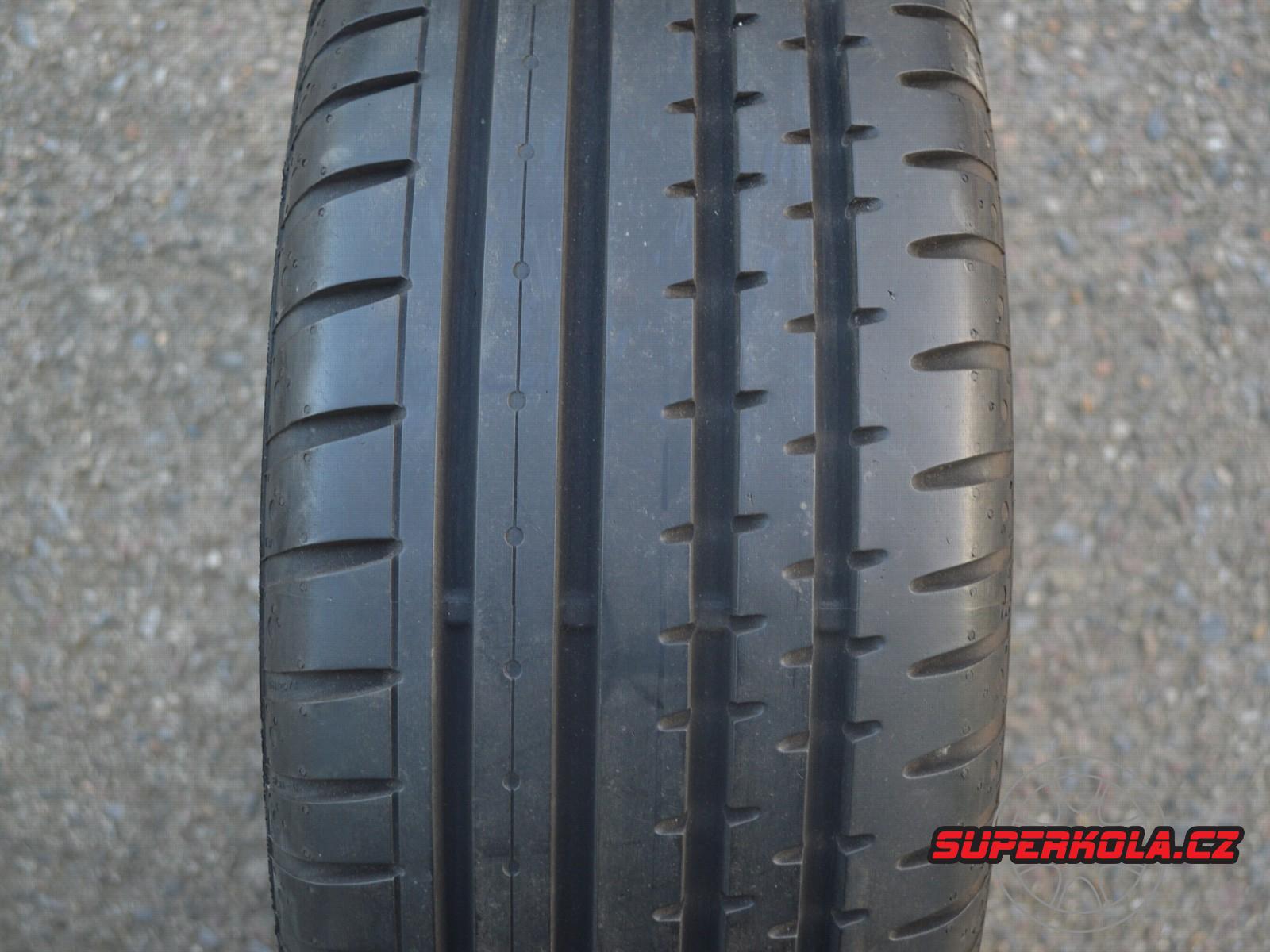 215/45/17 87V Continental SportContact 2 MO, použitý letní pár