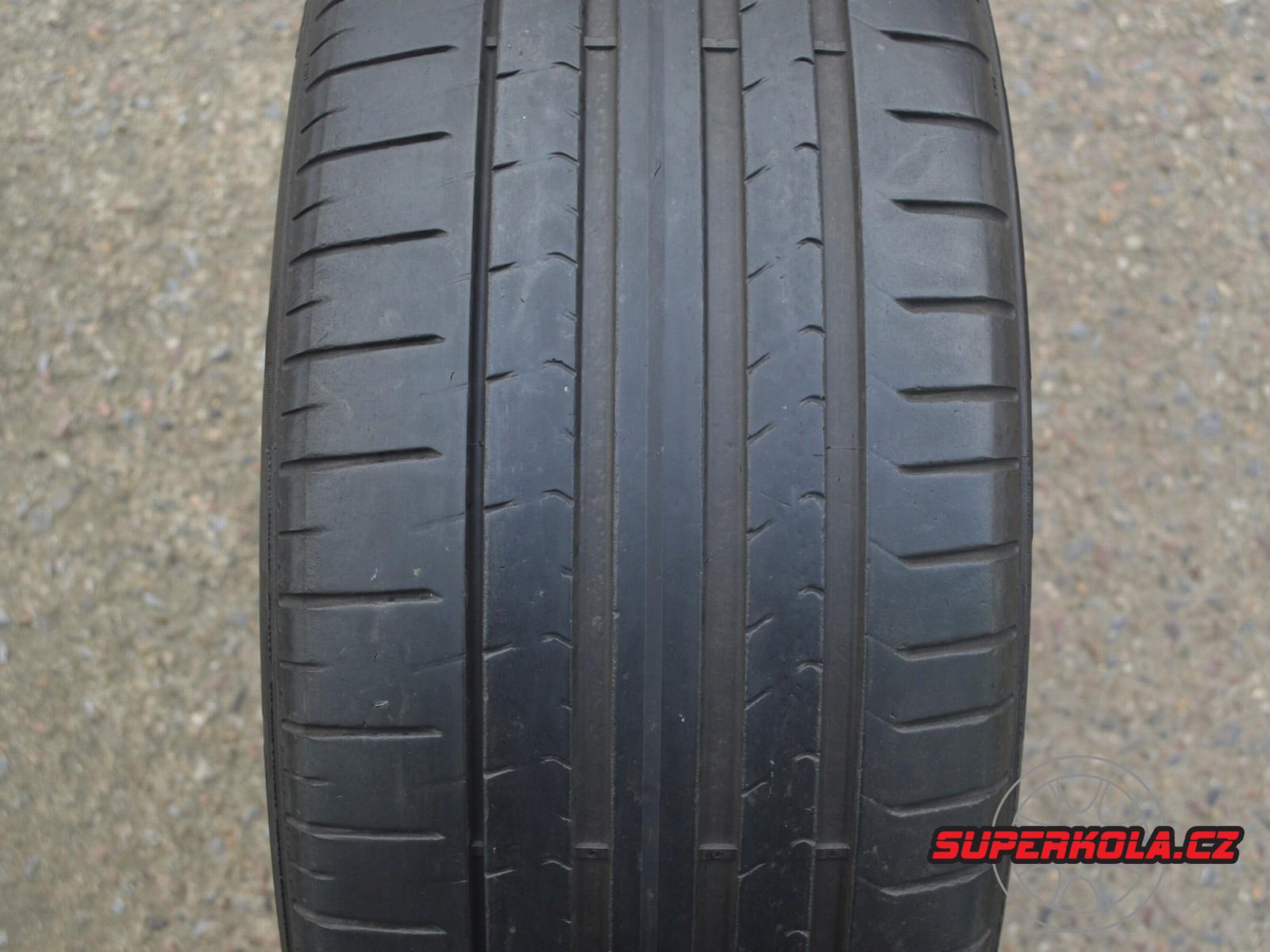 255/40/20 101Y XL Pirelli P-Zero PZ4 AO, použitá letní sada