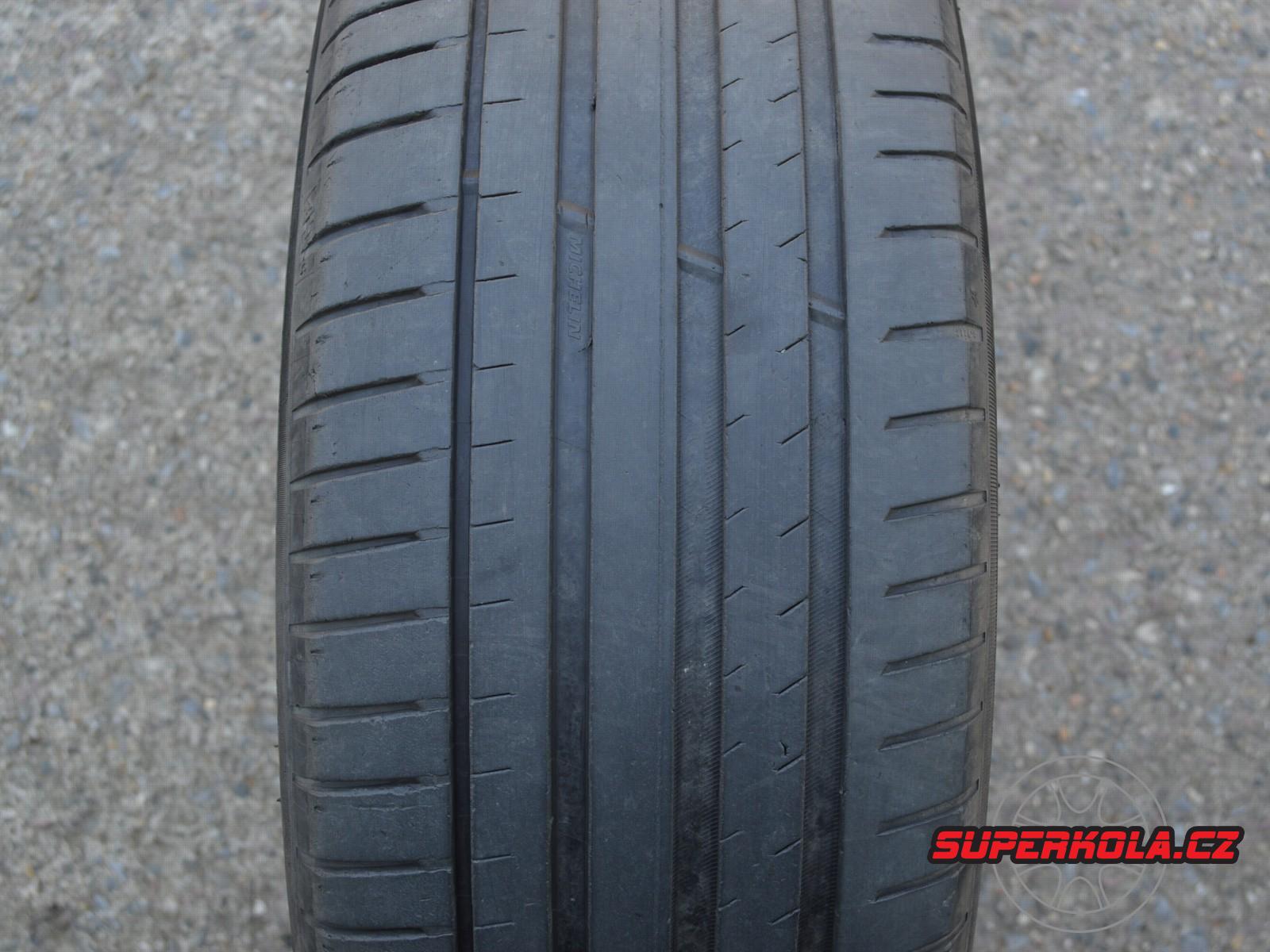 225/55/19 99V Michelin Pilot Sport 4 SUV, použitá letní sada