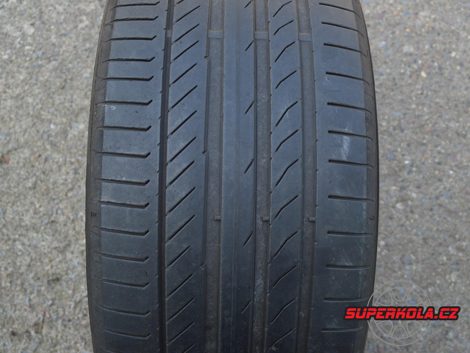 285/40/22 106Y Continental ContiSportContact 5P MO, použitý letní pár