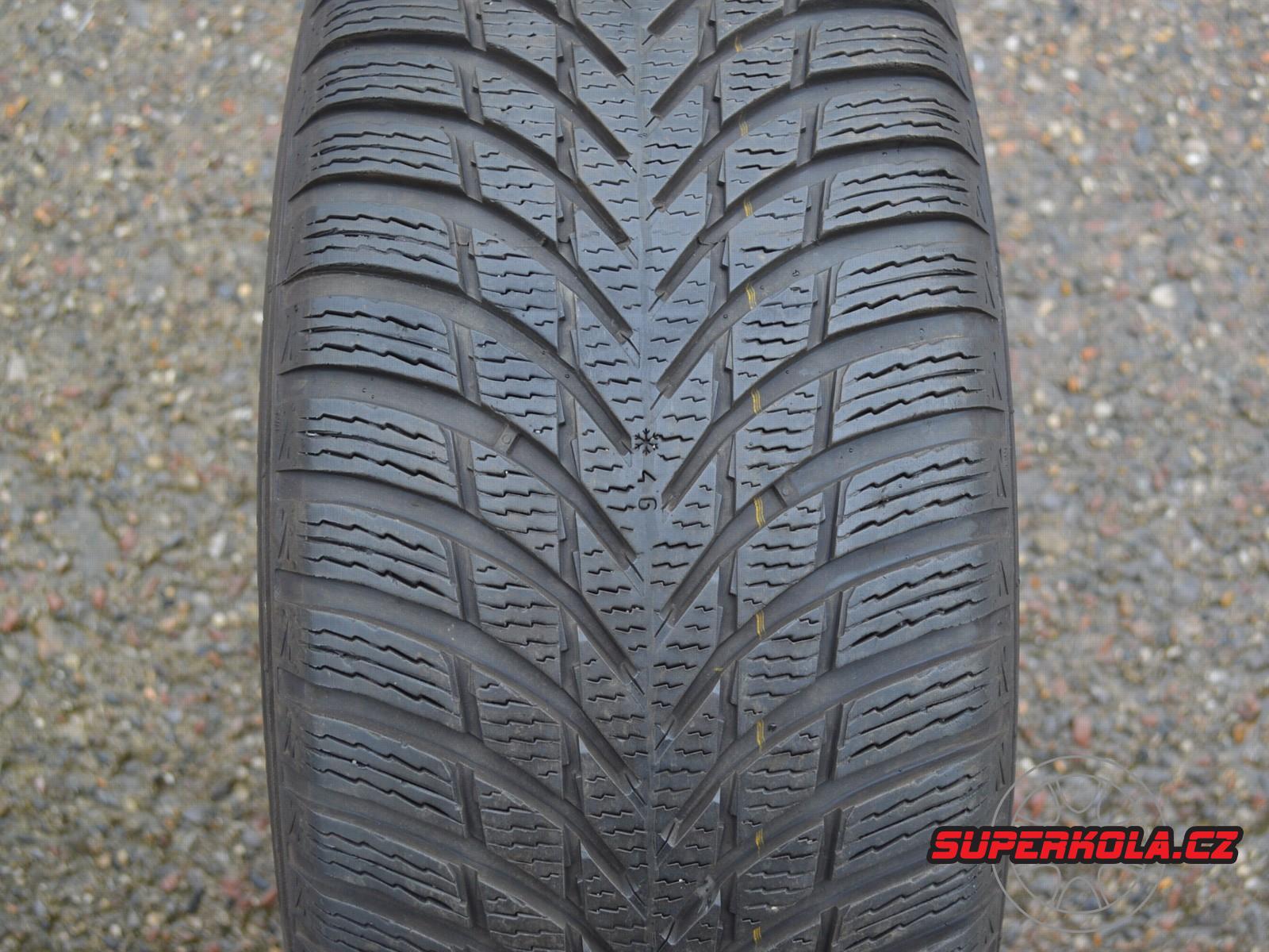 235/55/18 104H XL Nokian Snowproof 2 SUV, použitá zimní sada