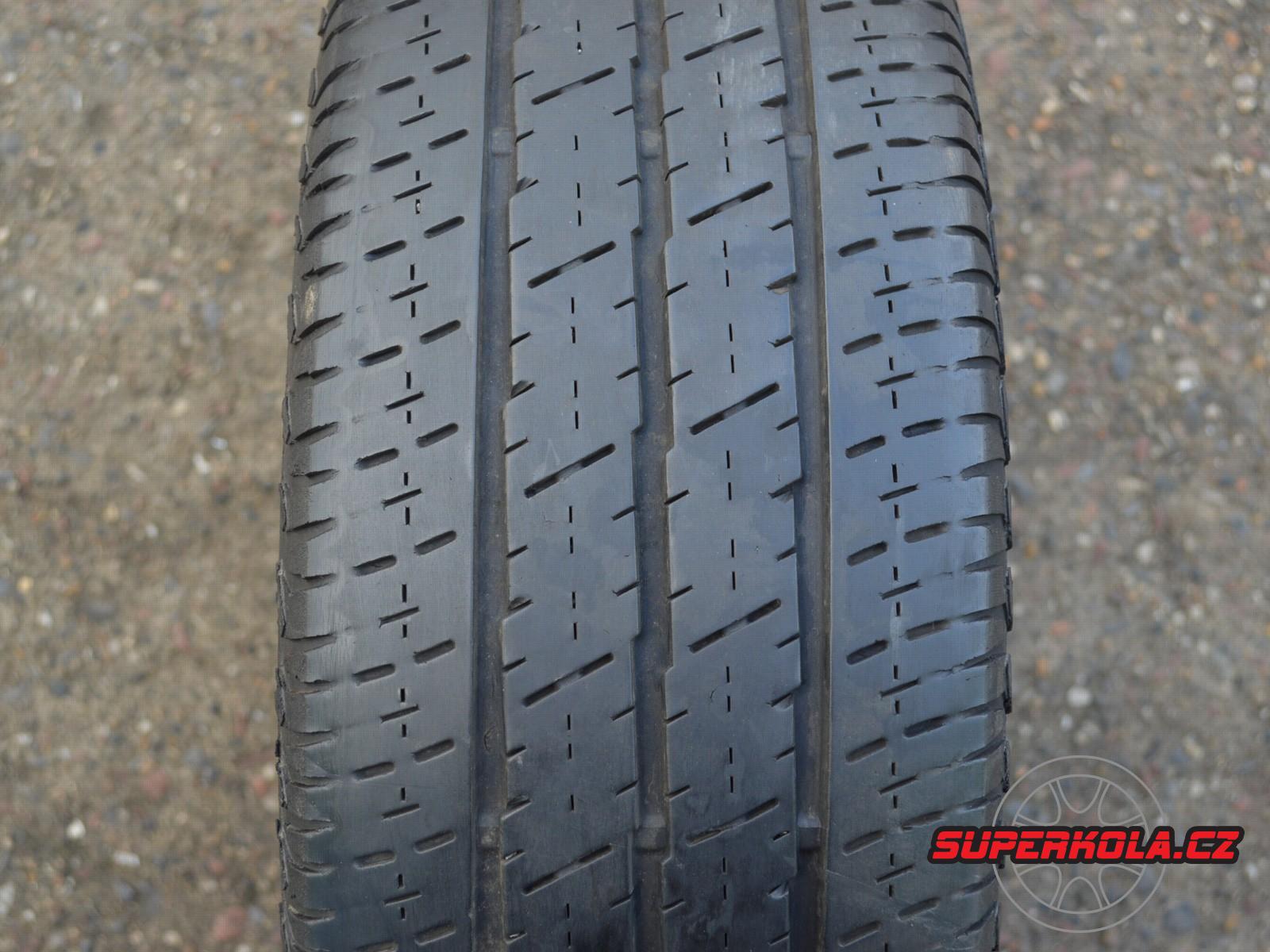 215/65/15C  104/102T Continental Vanco 2, použitá letní sada