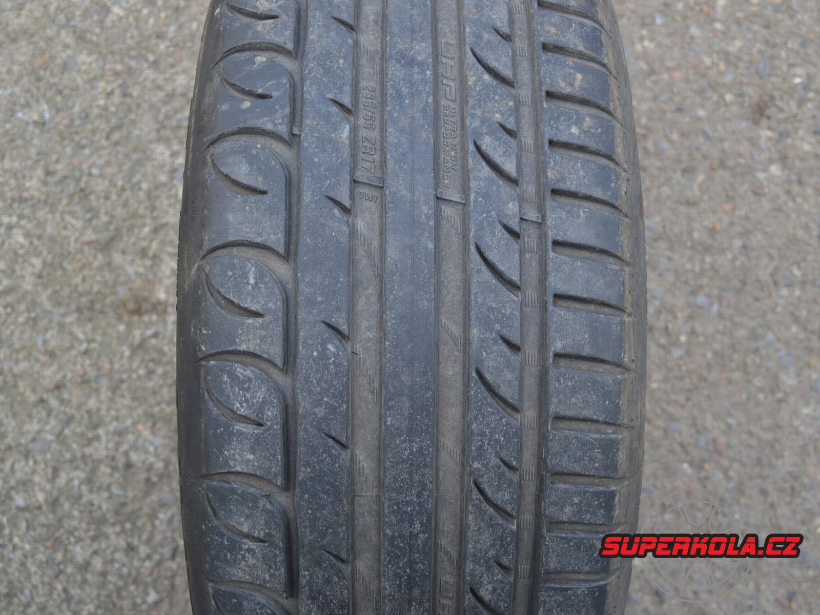 235/55/17 103W XL Sebring UHP, použitá letní sada