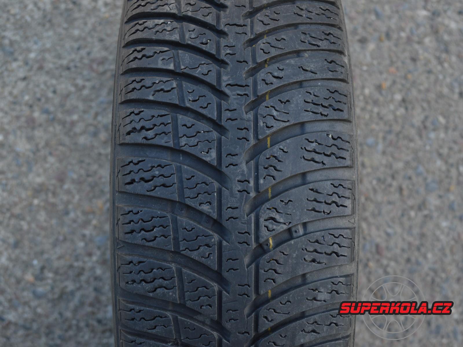 155/60/15 74T a 175/55/15 77T  Kumho KW23 Ízen, použitá zimní poměrná sada