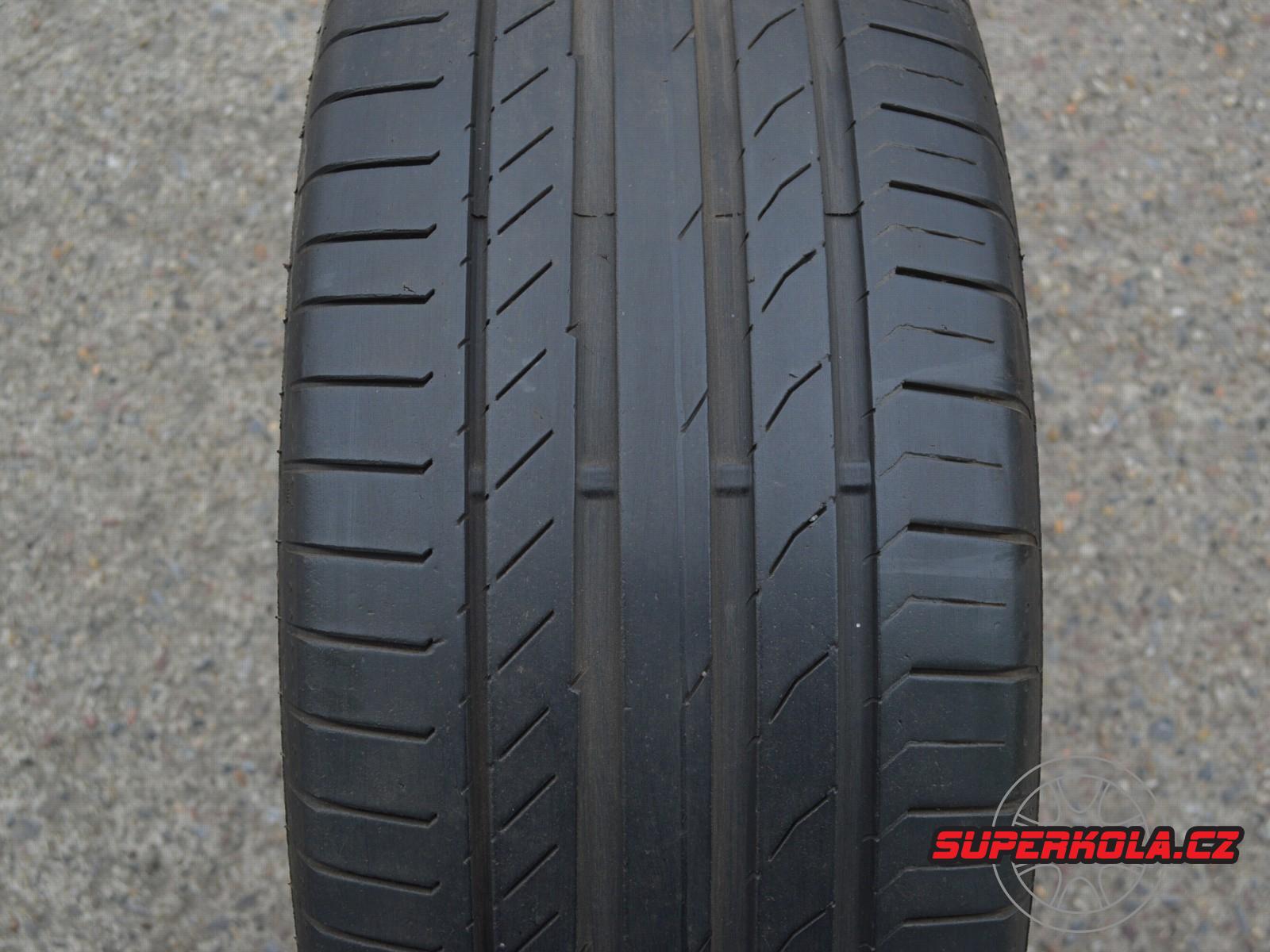 255/55/18  109Y  Continental ContiSportCintact 5 XL, použitá letní sada