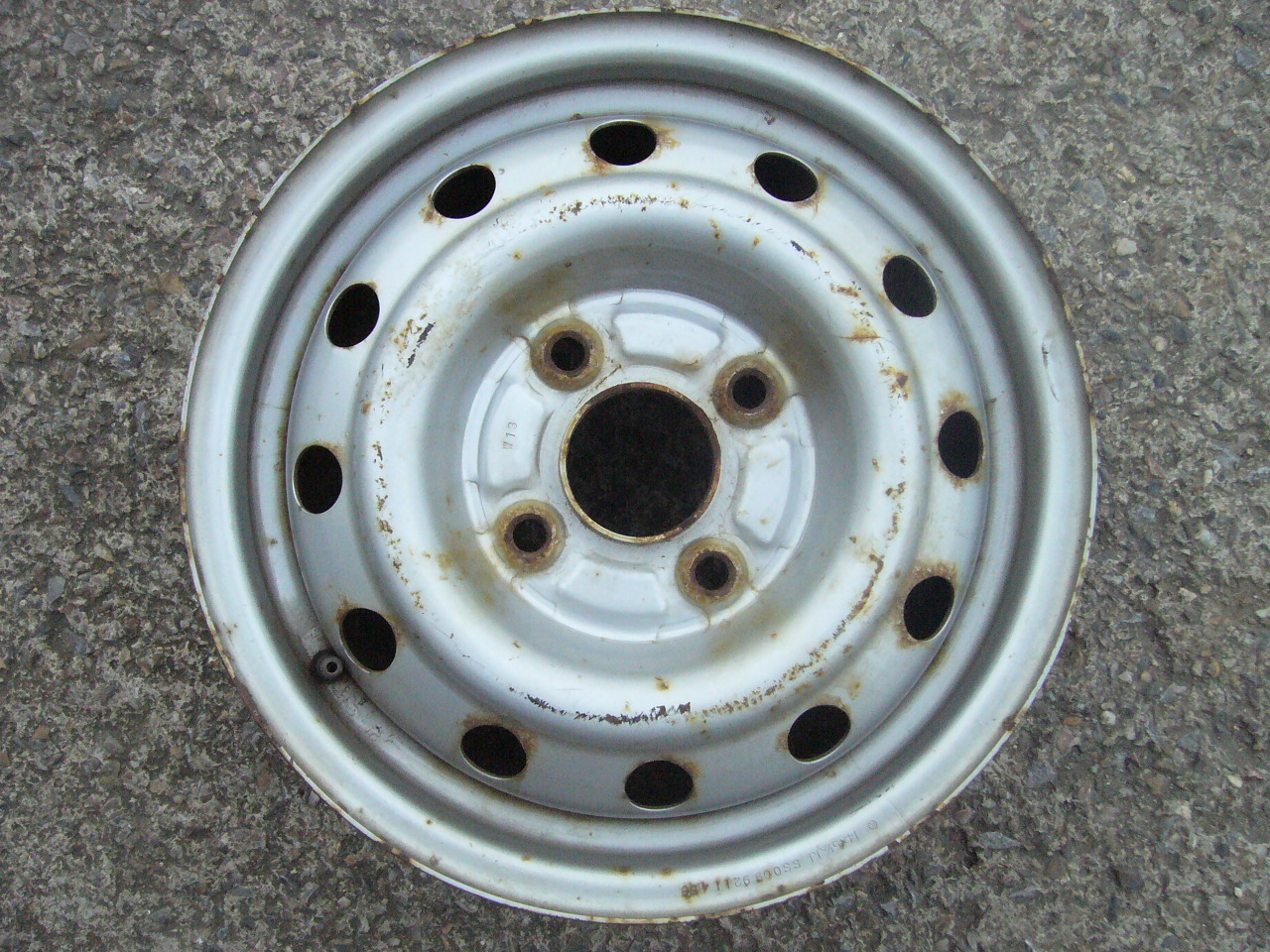 plechové disky Honda 14
