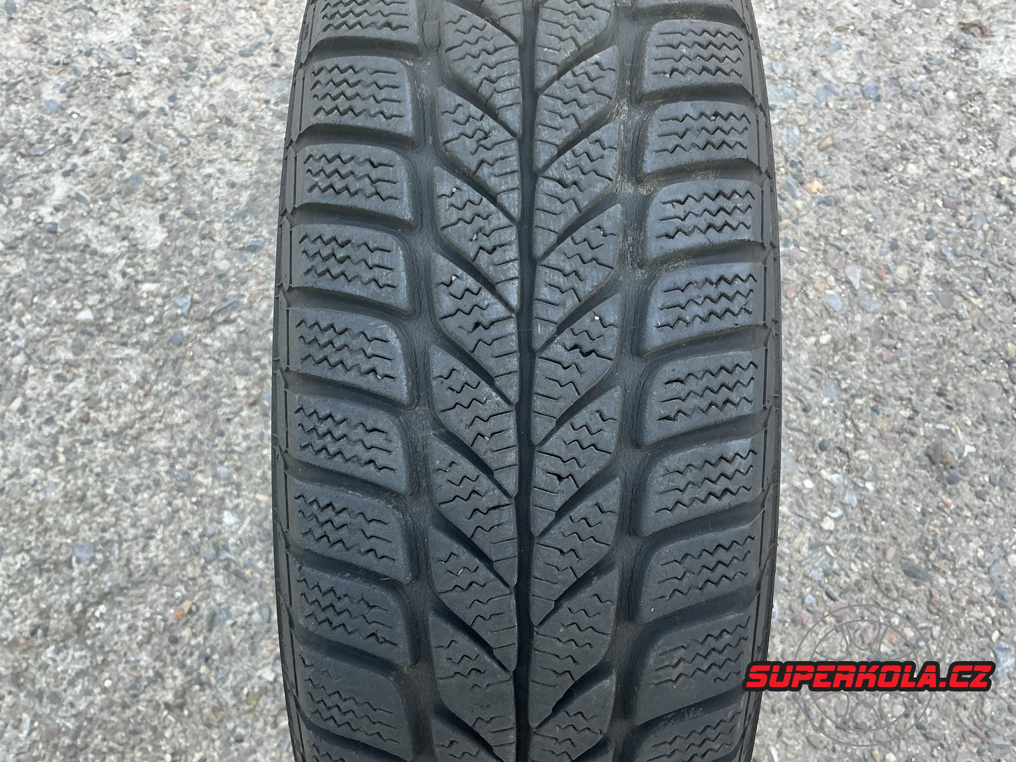 155/70/13 75T Semperit Top-Grip SLG2, použitý zimní kus